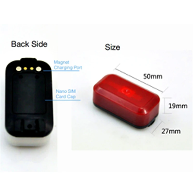 2018 NEW Smallest Mini GPS Tracker To Track Location For Pet Bike Senior Kids Surveillance Vehicle Car Free Shipping