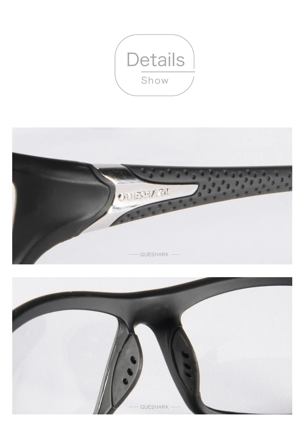 Queshark фотохромные солнцезащитные очки для велоспорта, велосипедные очки, уличные спортивные очки для горного велосипеда, велосипедные очки для гонок, очки