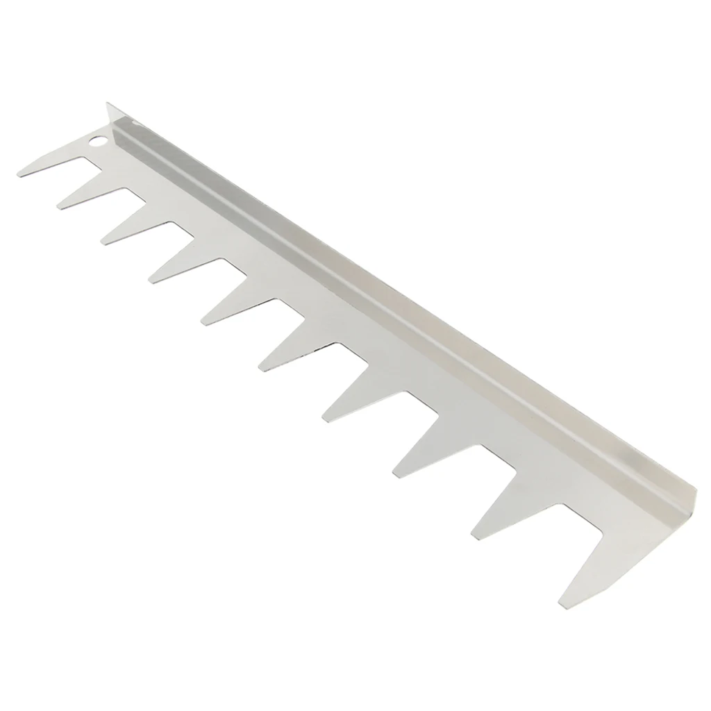Beekeeping Stainless Steel 9 Frame Spacing Beehive Spacer Tool Mouse Guard