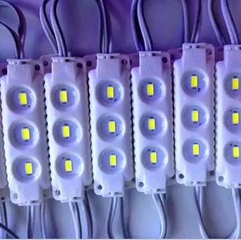 Goedkoop 100 stks partij Injectie LED module waterdicht 5730 LED Backlight 12 V 0.72 W voor Reclame teken en Kanaal Brief verlichting doos