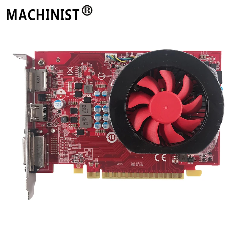 

Lenovo AMD R9 360 2GB Desktop DVI HDMI DP Video Graphic Card GDDR5 PCI Express 3.0 x16 00PC573 V327 VER:2.0