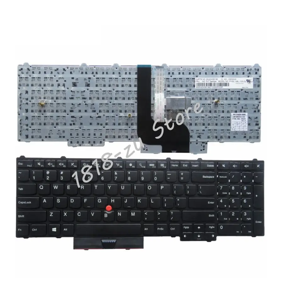 Клавиатура YALUZU для ноутбука lenovo ноутбук с клавиатурой Thinkpad P70 P70S P50 P50S MT 20EN 20EQ