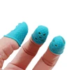 15Pcs Silicone Finger sleeve Slip Anti-scalding Needle Flip Book Money Playing Piano Thimble Tip Hollowed Out Breathable Freely ► Photo 1/6
