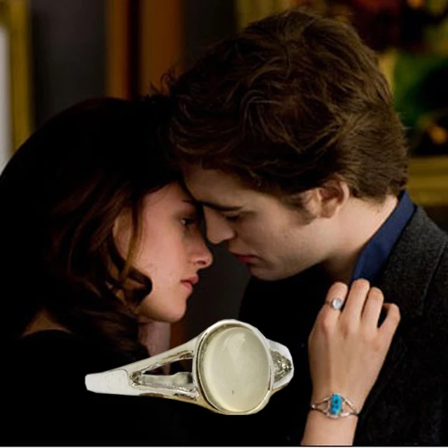 Wholesale 1/PC New Moon Bella Natural Moonstone Ring Isabella Swan