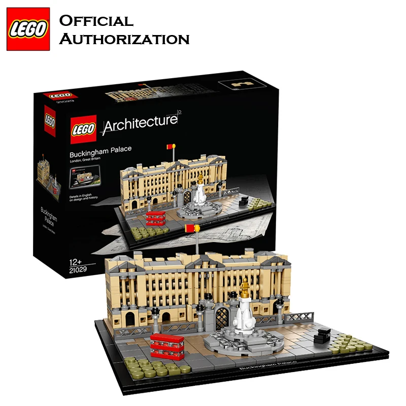 Lego Architecture серии 780 шт. строительные блоки игрушки Букингемский дворец для