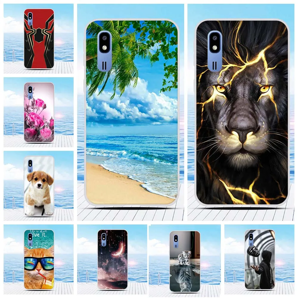 

For Samsung Galaxy A2 Core Case For Samsung Galaxy A2 Core SM-A260 TPU Cover For SM-A260 Silicone Animal Patterned 3D Case Bag