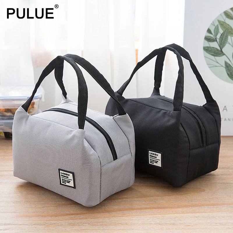 

New Thermal Insulated Lunch Box Tote for Men Portable Lunch Bag Work Travel Bento Pouch Waterproof Cooler Bag Food Storage Bags