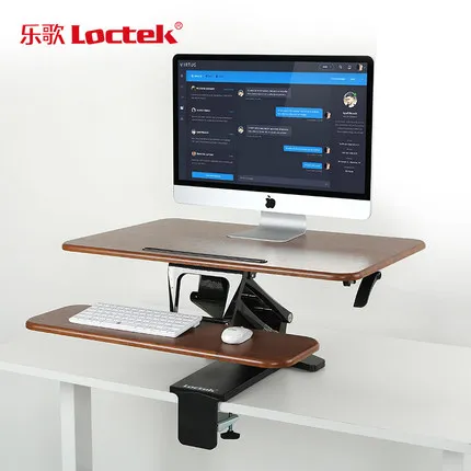 Hoogte Verstelbare Zitten aan Laptop + Monitor Houder Vouwen Highten TV Mount Gasveer Lift Werkbank Desktop Tafel Vastklemmen Hoogte Verstelbare Zitten aan Laptop + Monitor Houder Vouwen Highten TV Mount Gasveer Lift Werkbank Desktop Tafel Vastklemmen