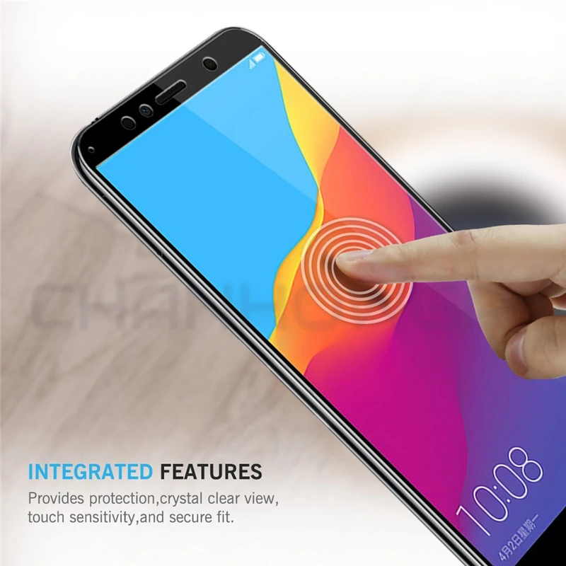 Полное покрытие закаленное стекло для Huawei Honor 7A Pro 7C 7X Защита экрана Y5 Y6 Y7 Y9 2018 Prime