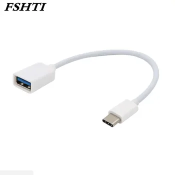 

Type C Otg Cable Type-C Usb C Cabel Adapter For Oneplus 3 Lg white black color wholesale 100pcs