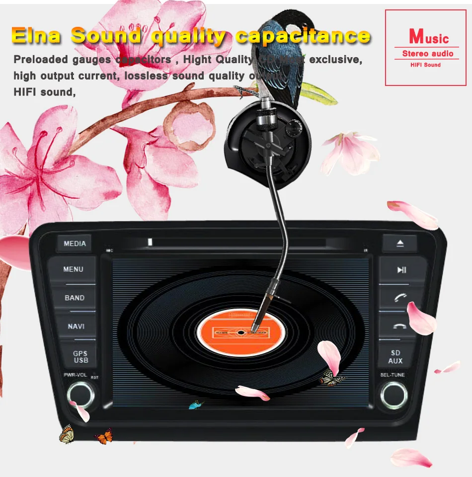 Sale 8 inch 2 din Octa Core RAM 4GB Android 9.0 car Radio player DVD 32G ROM for VW Skoda Octavia 2014-2018 3/4G DAB+ Tape Recorder 13
