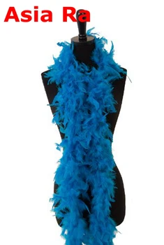 

Hot sales! 10M long Natural Turkey feathers Feather boa weddings/parties/home improvement/scarves/Decorative diy multicolor