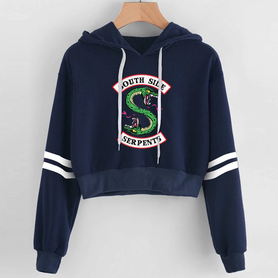  Women sexy high quality hoodies RIVERDALE Southside Serpent Print Spring hot sale casual hoodies sw