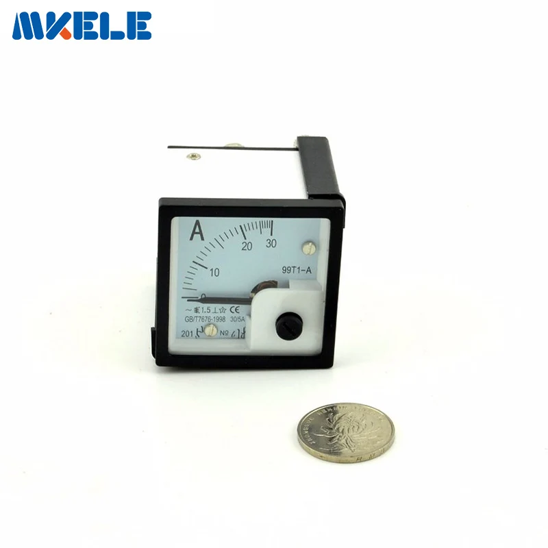 

New Arrivals AC 99T1(30) Analog Ammeter Panel Current Amper Meter Pointer Diagnostic-tool Amperimetro Ampermeter Tester