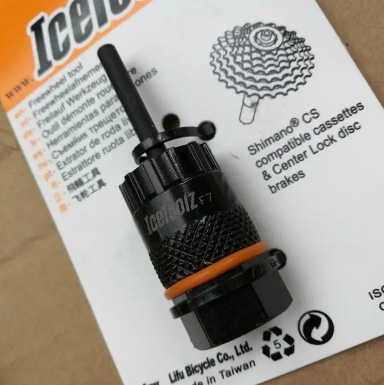 Icetoolz 09C1 набор инструментов свободного хода для Shimano кассета и центральный замок дисковых тормозов установщик/инструмент для удаления для 1/" приводного велосипеда