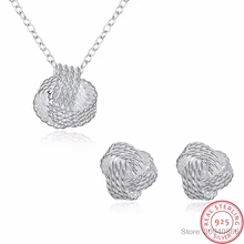 LEKANI Лидер продаж ювелирные украшения оптом Набор 925 стерлингового серебра канделябр горки ожерелья и серьги подарок на день Святого Валентина свадебные