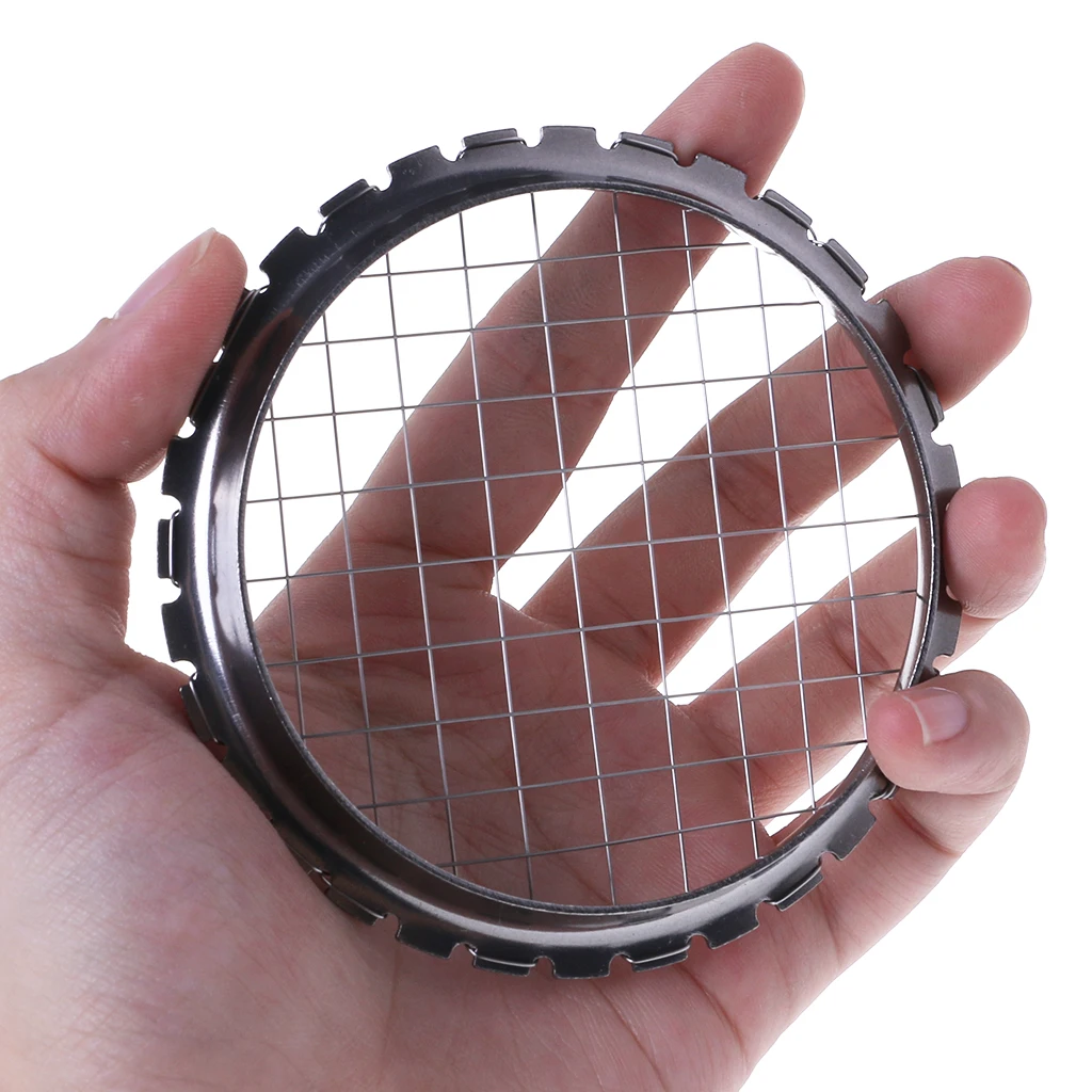 Stainless Steel Mesh Round Manual Potato Masher Slicer Tool Kitchen Supply vegetable slicer vegetable chopper potato masher