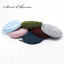 SENTCHARM 140 см/55 дюймов красочные модные шнурки холщовая Обувь Кеды плоские шнурки