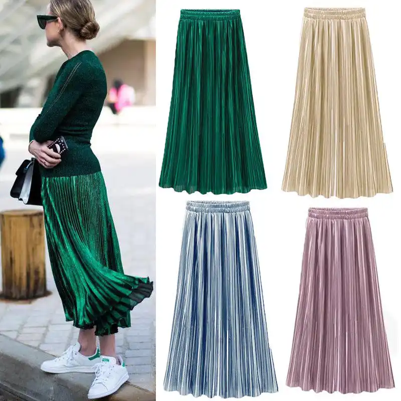 long jersey skirts