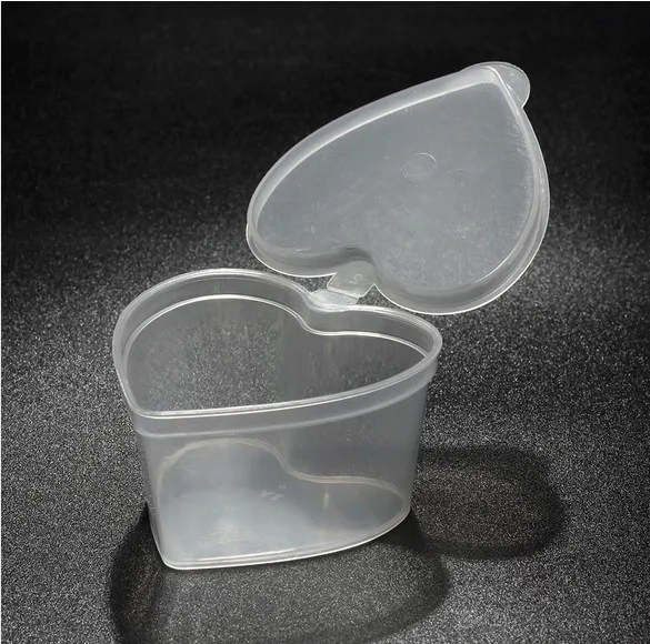 

Kitchen accessories 50ML Disposable plastic cup /sauce container with lid / forminhas de doces de casamento pudding jelly cup