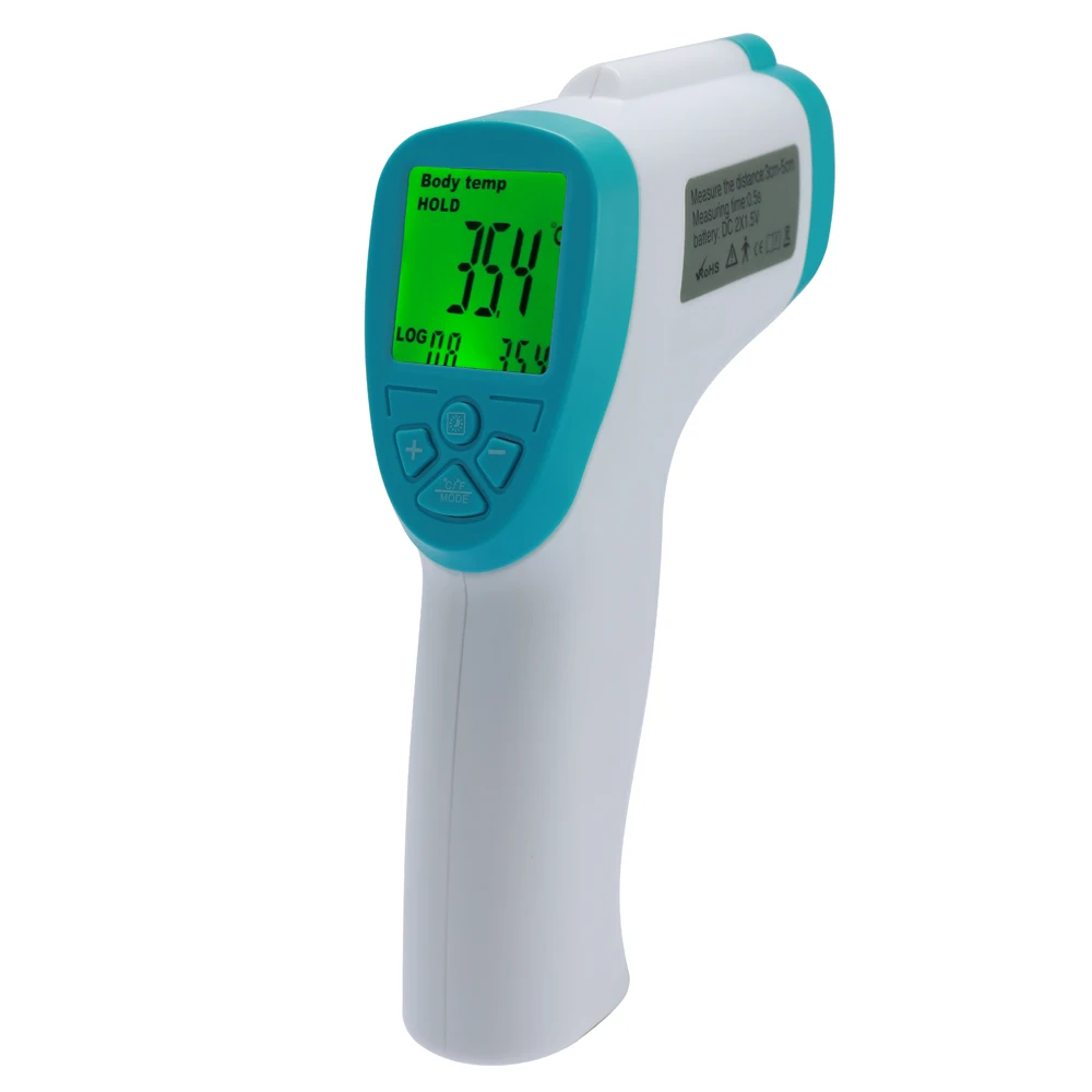 

Baby Digital Infrared Thermometer Safe Forehead Body Laser Thermometer Milk Food Non-contact Temperature Meter Thermal Imager