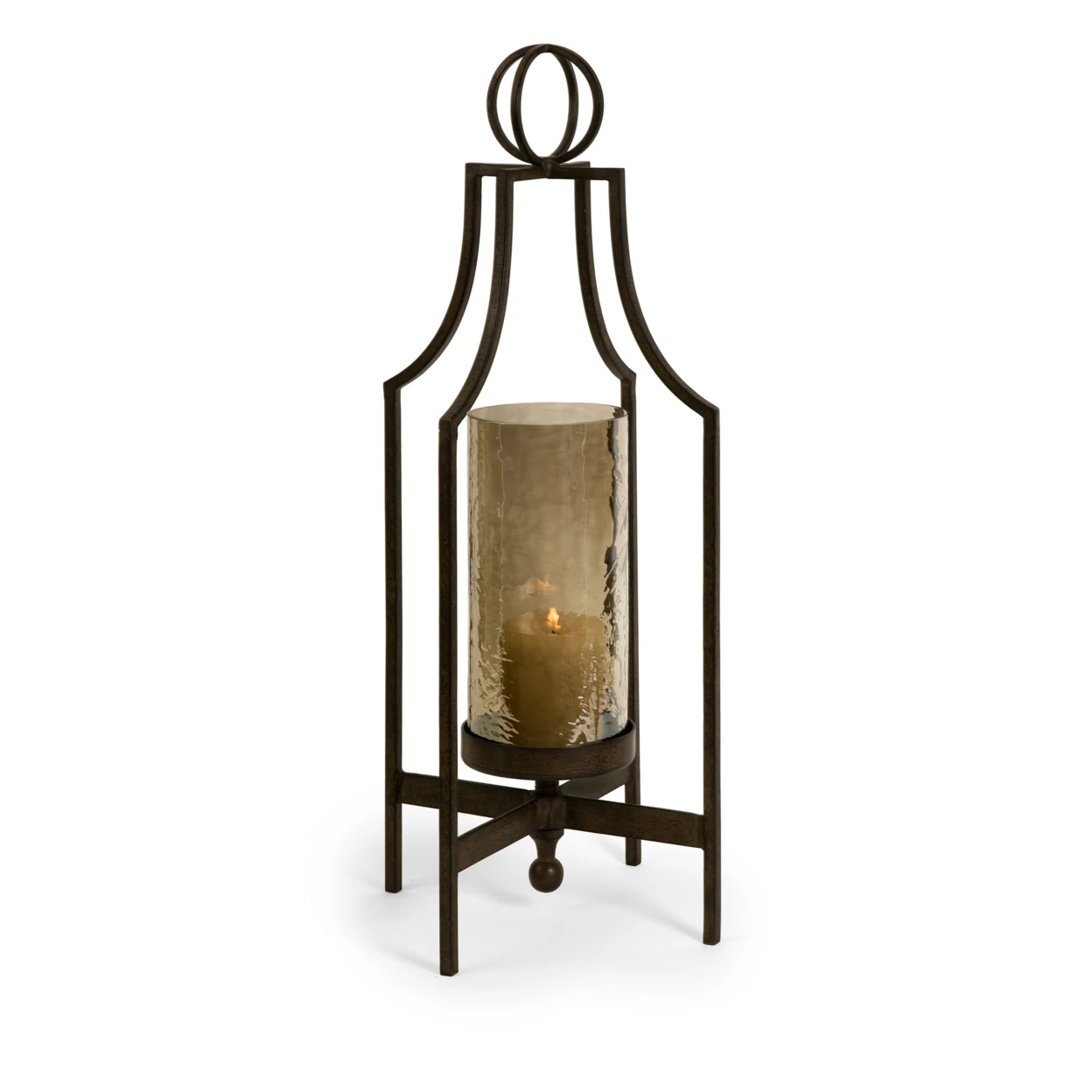 Cool and Gothic Bauer Iron Candleholder