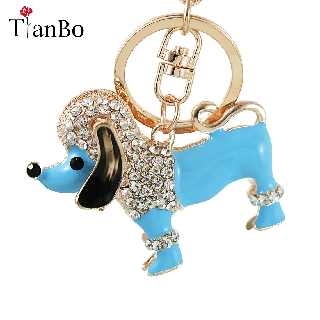 

Fashion Dog Dachshund Keychain Bag Charm Pendant Keys Holder Keyring Jewelry For Women Girl Gift Keychain Jewelry New