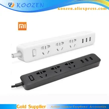 Unitésenstock 2016 New Original XiaoMi Puissance Bande 3 USB De Charge Ports Mi Puissance Plug Qualité Puissance Convertisseur Adaptateur Smart Mi Enchufe