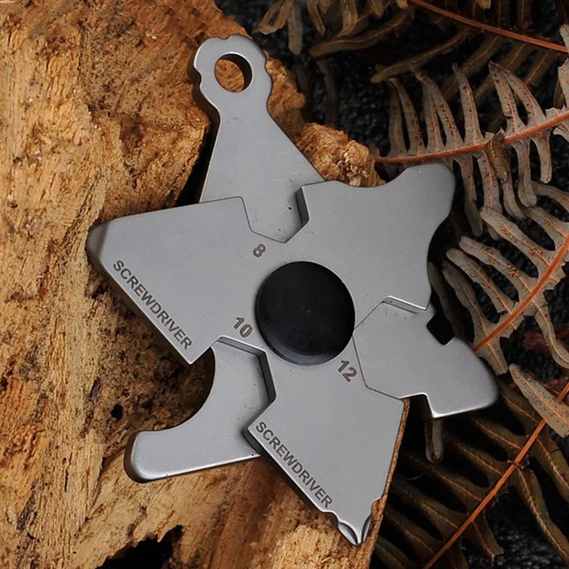 

Outdoor Tool Protection Tool Weapons Personal Self Defence Stainless Steel Bottle Opener Combination Wrench Self Defense Supply