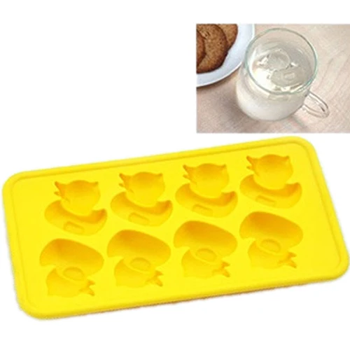 

free shipping new Duck Mold Silicone Mold Cooking Tools Cookie Cutter Ice Molds Ice Trays Bakeware Tools ice cube frozen