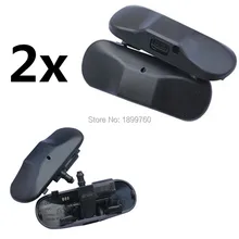 2x превосходные нагрева стеклоомывателя лобовое стекло струи воды форсунки 2KD955986 для Passat B7 Caddy Golf 6 MK6 Tiguan для Skoda OCTAVIA III