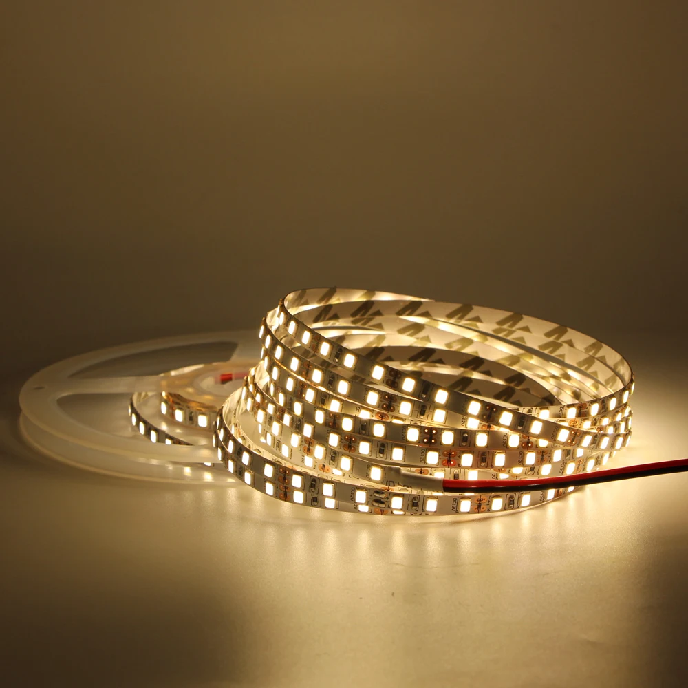 5 мм узкая ширина 12 В Светодиодная лента 2835 SMD 120led/m м 600 светодиодов Гибкая полоса