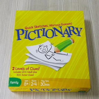 

Funny Quick sketches,Hilarious Guesses! pictionary game You draw me guess Leisure parent-child interaction board game toys