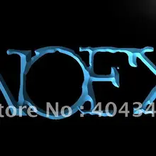 LF127-NOFX лента Музыка Логотип Декор светодиодный неоновый свет знак