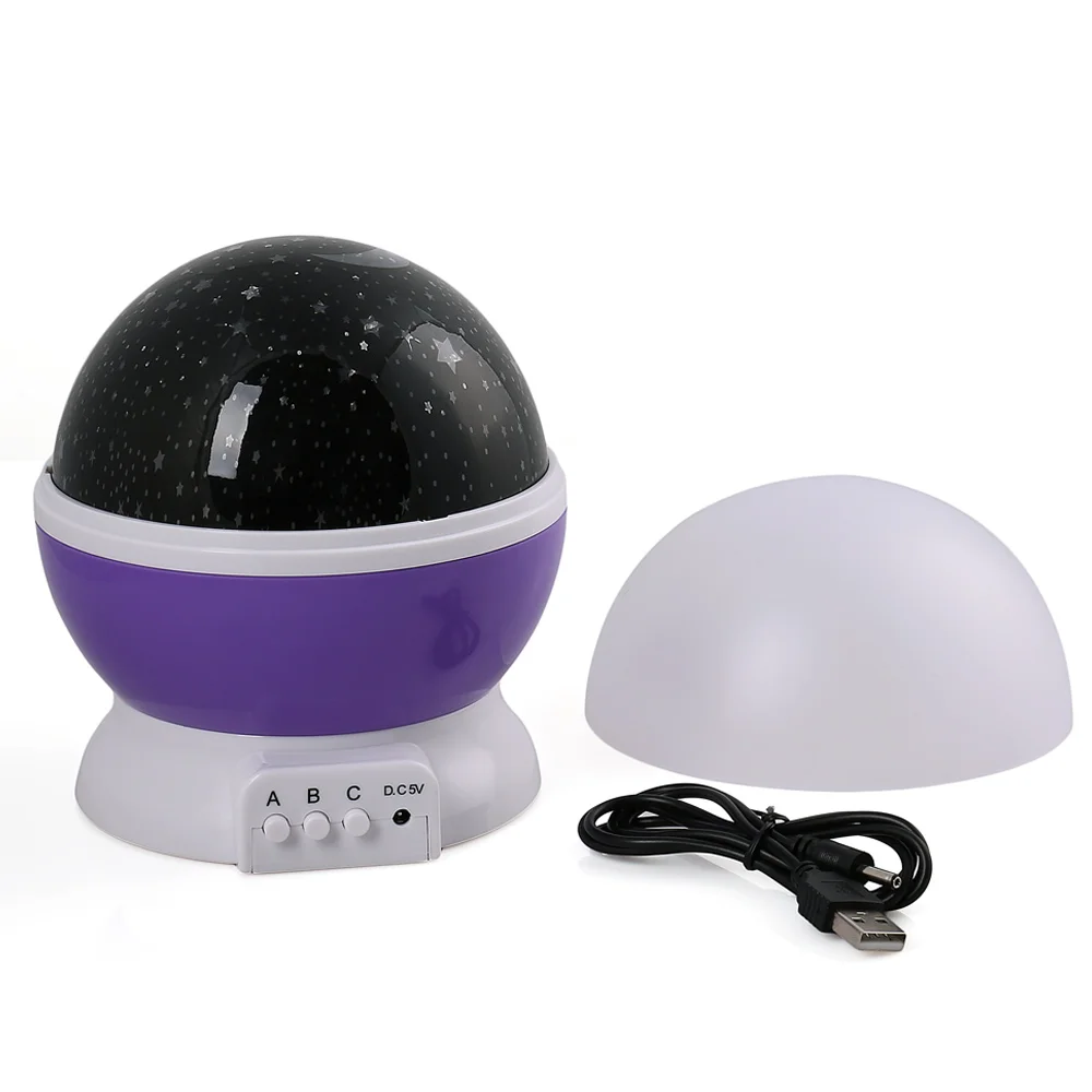 Holigoo-2pcs-Rotating-Night-Light-Projector-Moon-Starry-Sky-Star-Master-Children-Kids-Baby-Sleep-Romantic (2)