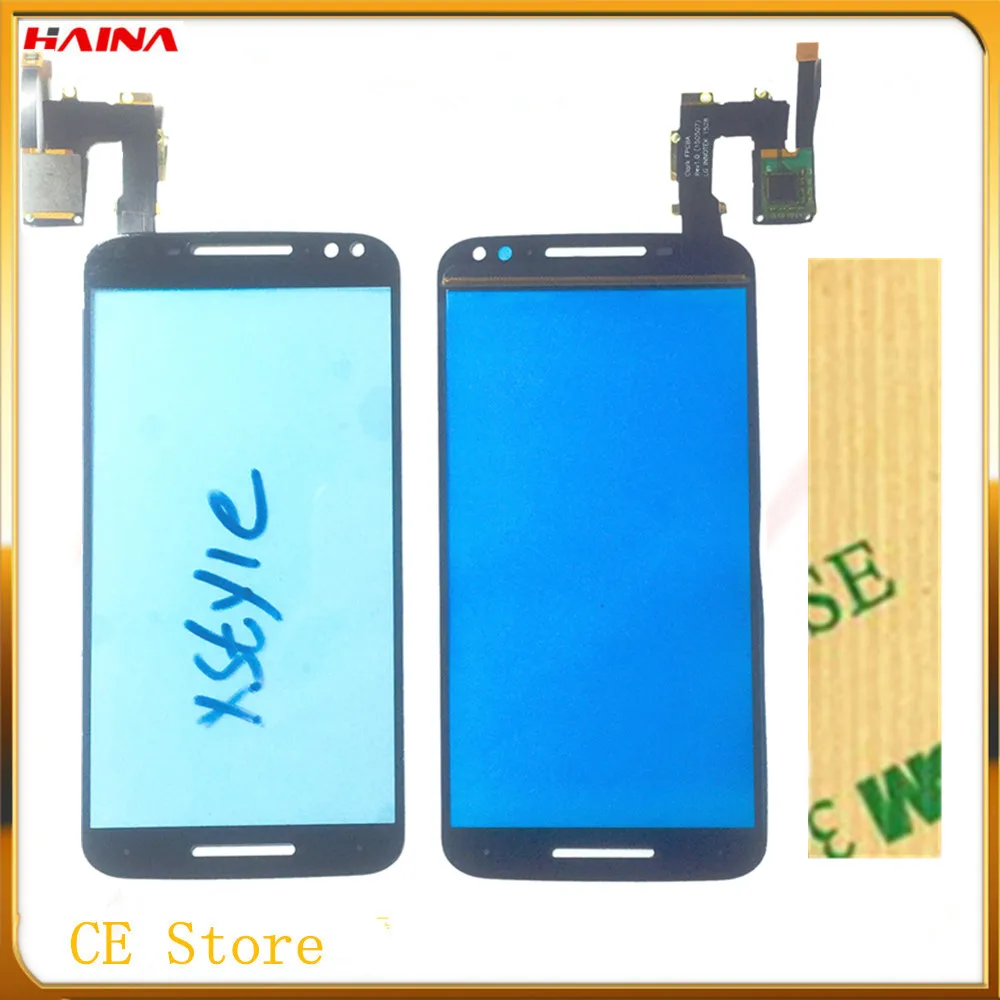 

5.5 " 3m tape OGS quality Touch Screen Digitizer For Motorola Moto Xstyle X3s Style Xt1570 change the LCD touchscreen Sensor