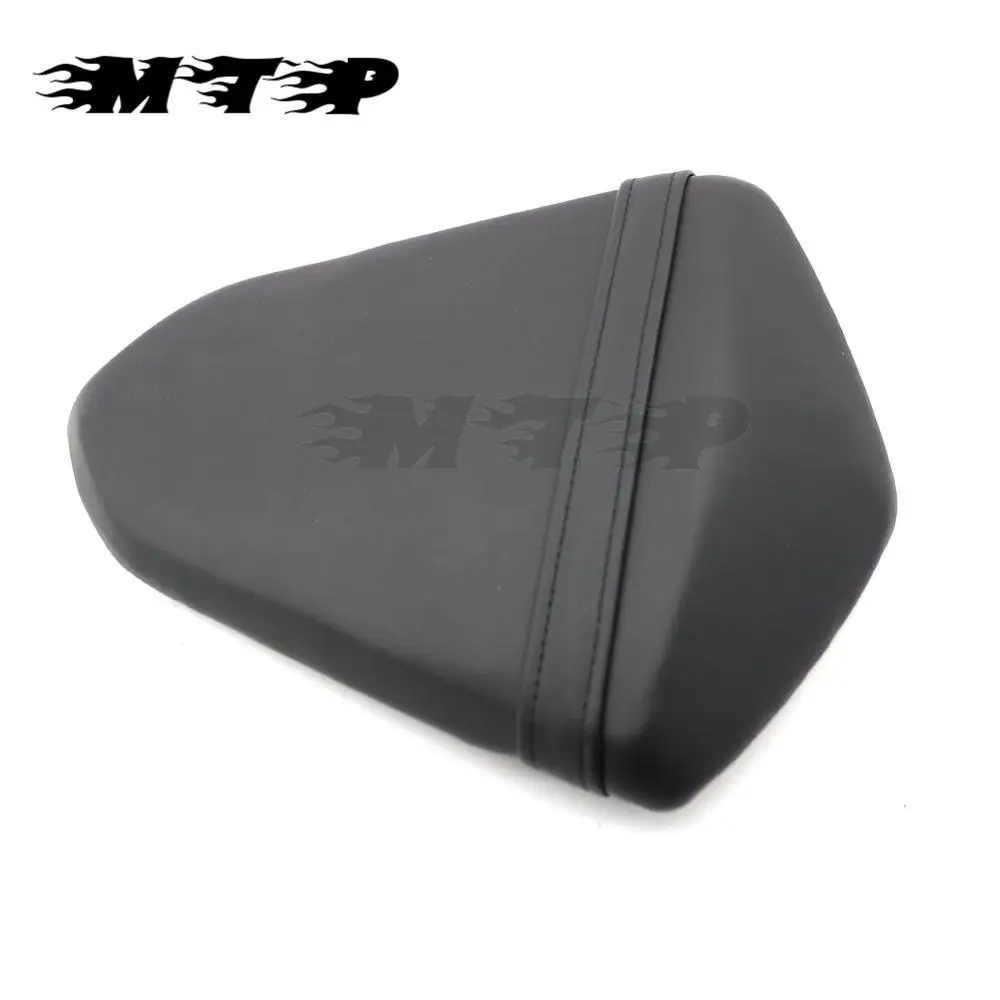 Black Leather Rear Pillion Passenger Seat Cover Cushion For Kawasaki Ninja 300 EX300 2013 2014 2015 Motorcycle Flat Seat Cowl