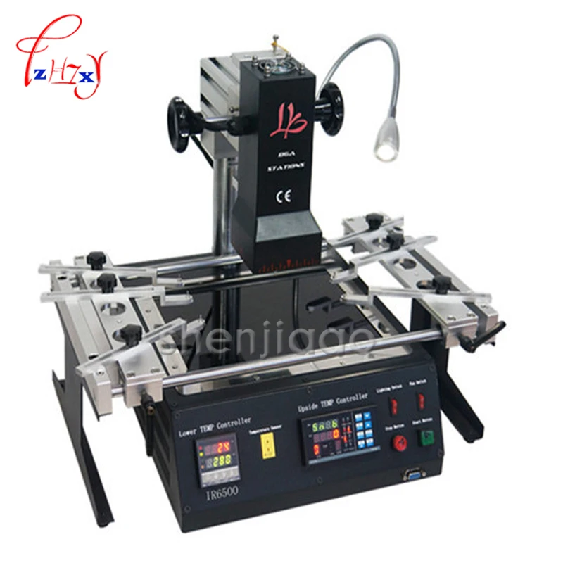 high quality LY IR6500 Soldering Station LY  IR6500 infrared BGA rework station largest preheating area 240 * 200mm