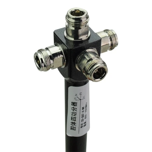 4 Way Cavity N type 800 2500MHz Power Splitter Divider For 3G CDMA font b GSM