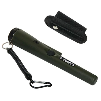 

1pc Probe Metal Green Detector Vibration Light Alarm Security Pin Pointer