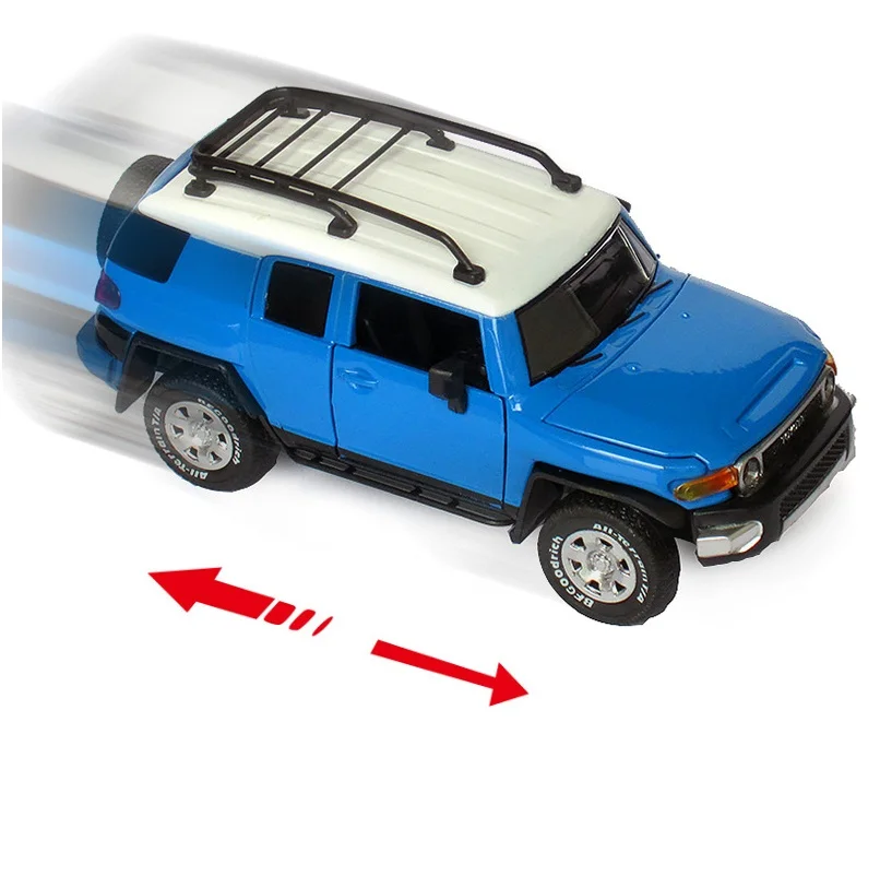 Сплава литья под давлением для Toyota Cruiser FJ внедорожник Спорт Модель автомобиля 1:32