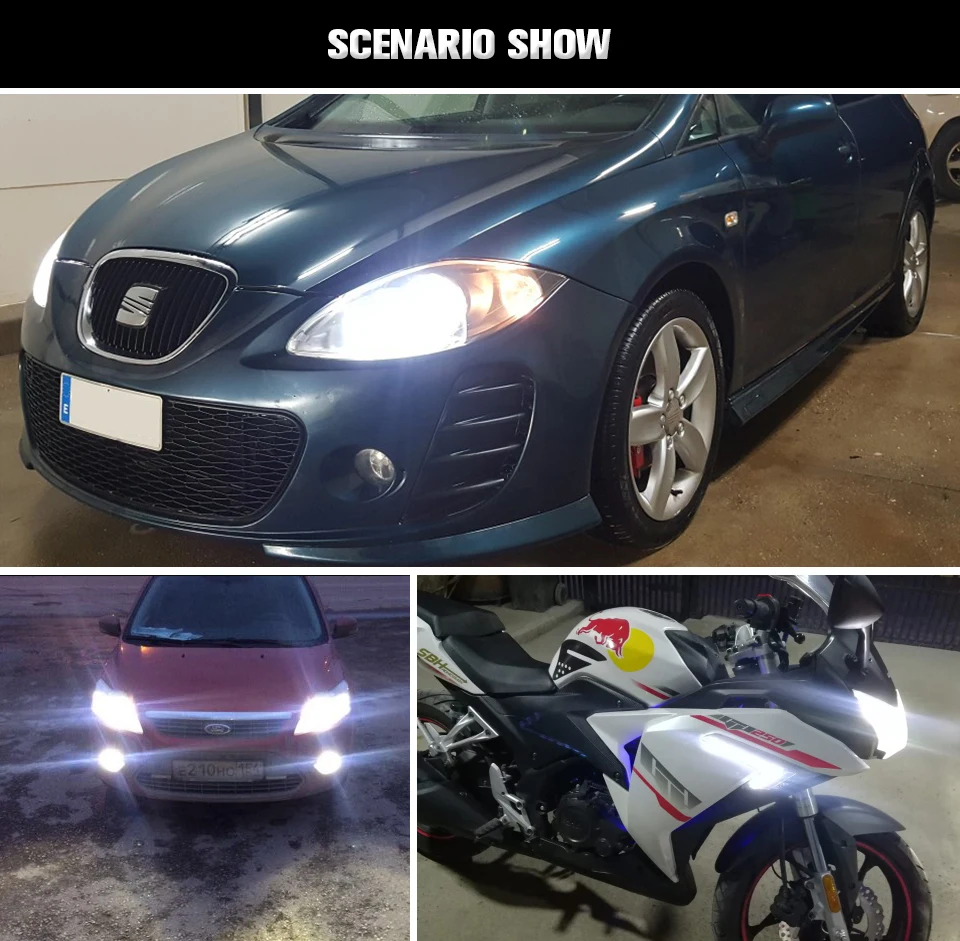 H4 H7 Led Car Headlight Bulbs Mini 12V H1 9005 HB3 9006 Hb4 72W Auto Headlamp 6500K H8 H9 H11 12000Lm Led Ice Light Canbus Bulb (17)