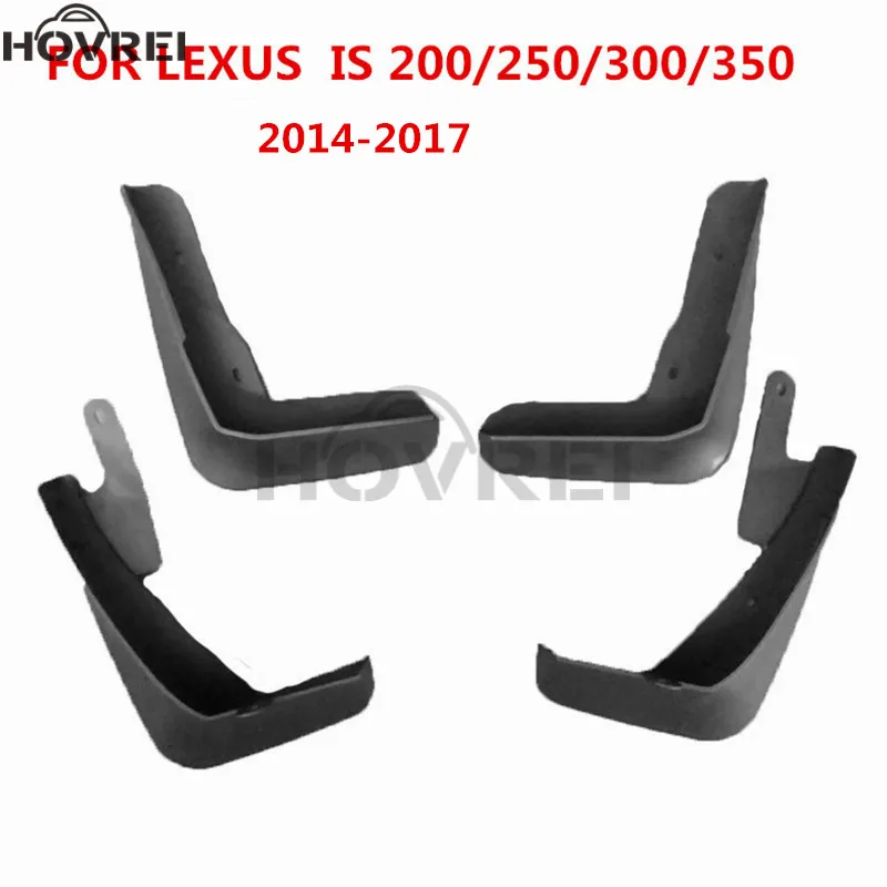 

4PCS Car Front Rear Mud Flap Fender Mudguards For Lexus IS IS200 IS250 IS300h IS350 2014 2015 2016 2017 Mudflaps Splash Guards