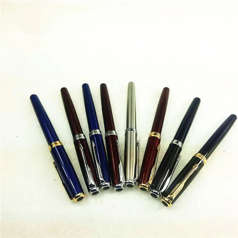 

1pc/lot Sonnet Fountain Pen 10 Colors Blue/Matte Black/Silver Pens Gold/Silver Clip Stationery Office Fountain Pen 13.3*1.3cm