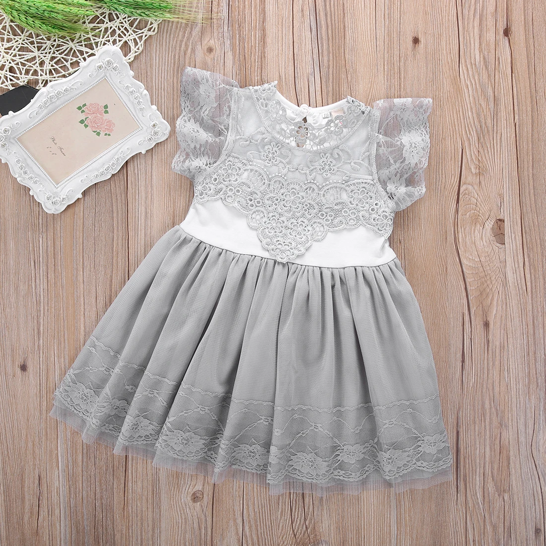 Kids Girl Dresses Toddler Summer Dress Lace Children Girls Tulle