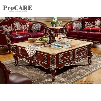 

modern design new wooden expanding center table designs for home furniture - 6013