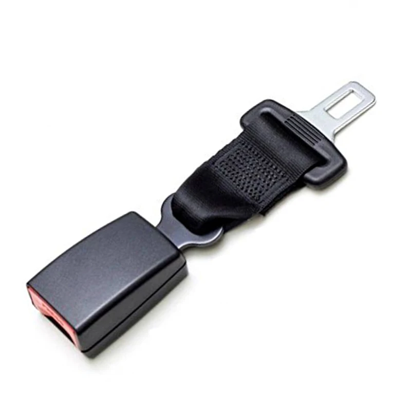 

Universal 21CM Safe Certification Car Seat Belt Extender Automotive Seatbelts Extension Safety Belts Clip Extenders Black