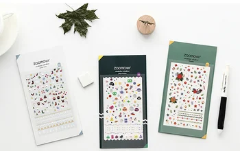 

Cartoon mini sakura transparent sticker Organizer Calendar Diary Book Planner Scrapbook Decoration Diary Sticker papeleria