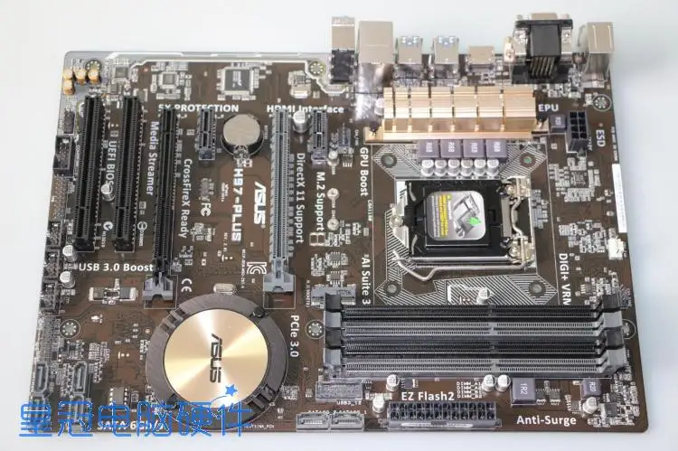 ASUS H97 PLUS настольная материнская плата DDR3 LGA 1150 32 Гб USB2.0 USB3.0 SATA3 PCI E 3 0