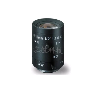 

6-12 Mm High Definition Distortionless Industrial Camera Lens/HF-0612 M 1/2"C/CS Interface